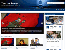 Tablet Screenshot of crowdersentry.net